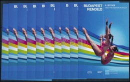 ** 2017 10 Db Budapest Rendezi A 2017-es úszó-világbajnokságot Emlékív (15.000) - Other & Unclassified