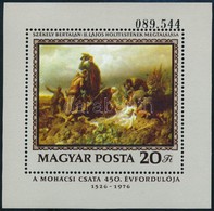 ** 1976 Festmény (XVI.) - Mohácsi Csata 40 Db Blokk (12.000) - Other & Unclassified