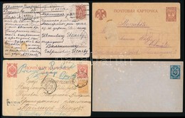 Oroszország 1910-1915 6 Db Vegyes Levél és Levelezőlap - Other & Unclassified
