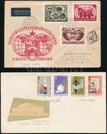 Vegyes Világ 11 Db Levél, Közte FDC + Hungarica - Otros & Sin Clasificación