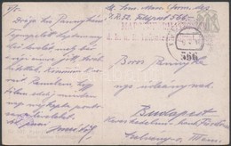 1918 Tábori Posta Képeslap / Field Postcard 'MARSCHFORMATIONEN D.k.u.k. Infanterie Rgmt. No.52.' + 'FP 566' - Sonstige & Ohne Zuordnung