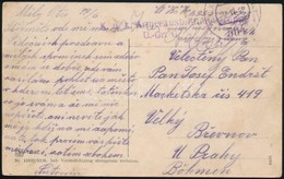 1918 Tábori Posta Képeslap / Field Postcard 'K.u.k. Armeeaus...' + 'FP 564' - Otros & Sin Clasificación