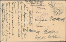 1915 Tábori Posta Képeslap 'K.u.k. MASCHINENSCHUL-KOMMANDO' + 'K.u.K. MARINEFELDPOST / POLA' - Autres & Non Classés