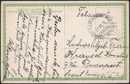 1916 Tábori Posta Levelezőlap  'K.u.K. KRIEGSMARINE / S.M.S. ERZHERZOG FERDINAND MAX' - Autres & Non Classés