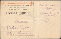 1919 Hadifogoly Levelezőlap / POW Postcard From Nikolsk Ussuriysk Russia - Sonstige & Ohne Zuordnung
