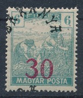 * Baranya II. 1919 Magyar Posta 6f Eltolódott Felülnyomással, Bodor Vizsgálójellel - Other & Unclassified