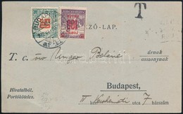 1922 Portós Levelezőlap - Sonstige & Ohne Zuordnung