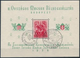 O 1938 ORBÉK Blokk Alkalmi Bélyegzéssel (6.000) - Other & Unclassified