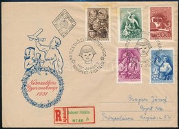 1951 Gyermek (II.) Sor Ajánlott FDC-n - Sonstige & Ohne Zuordnung