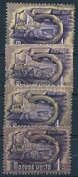 O 1951/1953 Ötéves Terv 1Ft Színváltozatban - Other & Unclassified