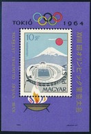 ** 1964 Olimpia (II.) - Tokió 8 Db Blokk (4.800) - Other & Unclassified