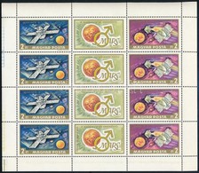 ** 1972 Mars 2-3 10 Db Kisív (4.000) - Andere & Zonder Classificatie