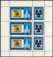 ** 1976 Interphil 20 Db Kisív (8.000) - Altri & Non Classificati