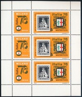 ** 1976 Italia (I.) 9 Db Kisív (3.600) - Other & Unclassified