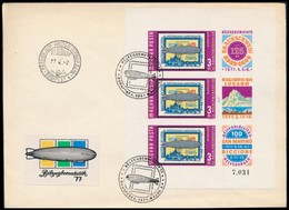 1977 Bélyegbemutatók Vágott Blokk FDC-n - Altri & Non Classificati