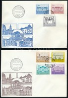 1987 Kastélyok II. Sor FDC-n - Otros & Sin Clasificación