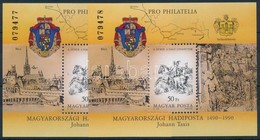 ** 1990 Pro Philatelia (II.) 2 Db Blokk (3.000) - Altri & Non Classificati