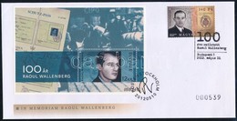 2012 Wallenberg FDC Magyar Bélyeggel és Svéd Blokkal - Sonstige & Ohne Zuordnung