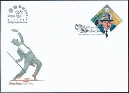 2015 Frank Sinatra Bélyeg A Fred Astairet ábrázoló és Visszavont FDC-n. Nagyon Ritka, Kb 500 Db Maradt! + újságcikk - Otros & Sin Clasificación