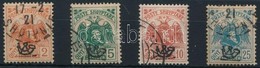 O 1920 Forgalmi Sor 4 értéke Mi 76+79 I - Andere & Zonder Classificatie