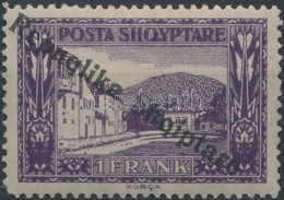 * 1925 Forgalmi Bélyeg Hibás Felülnyomás / Mi 124 With Overprint Repu'q'lika - Altri & Non Classificati