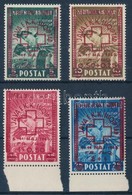 ** 1945 Vöröskereszt Felülnyomott Sor Mi 375-378 - Other & Unclassified