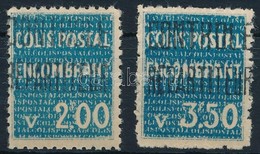 ** 1935-1938 Csomagbélyeg 2 érték Yvert 38, 40 - Sonstige & Ohne Zuordnung