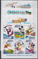 ** 1999 Walt Disney: 70 éves Mickey Egér Kisív Sor Mi 2861-2878 + Blokk Sor Mi 416-419 - Other & Unclassified