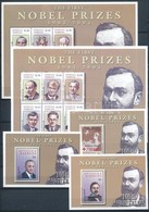 ** 2001 Nobel-díjasok 2 Kisív + 3 Blokk Mi 3604-3615 + 520-522 - Otros & Sin Clasificación