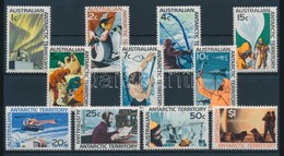 ** 1966 Kutatás Az Antarktiszon Sor Mi 8-18 - Other & Unclassified