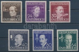 ** 1936 Feltalálók Sor Mi 632-637 - Sonstige & Ohne Zuordnung