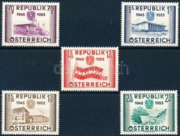 ** 1955 Függetlenség Sor Mi 1012-1016 - Sonstige & Ohne Zuordnung