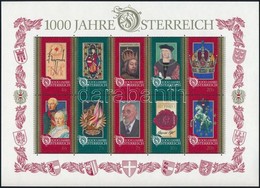 ** 1996 1000 éves Ausztria Blokk Mi 12 - Sonstige & Ohne Zuordnung