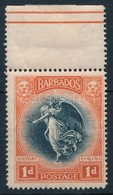 ** 1921 I. Világháború ívszéli Bélyeg Mi 121 (ránc / Crease) - Other & Unclassified