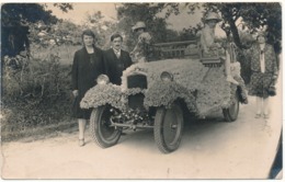 MANSIGNE - Carte Photo - Fête Des Fleurs 1929 - Autres & Non Classés