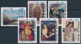 ** 1989 Karácsony, Festmények Sor,
Christmas, Paintings Set
Mi 1110-1115 - Altri & Non Classificati