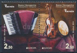 ** 2014 Europa CEPT Zene Pár,
Europa CEPT Music Pair
Mi 638-639 - Altri & Non Classificati