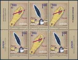 ** 2008 Europa CEPT Bélyegfüzetlap,
Europa CEPT Stamp-booklet Sheet
M-Blatt 11 (Mi 422-423) - Other & Unclassified