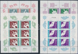 ** 1984 Európai Biztonsági Intézkedések Kisívsor Mi 3241-3244 (2 Stecklapon) - Other & Unclassified