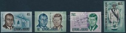 ** 1966 John F. Kennedy és Rwagasore Herceg Vágott Sor,
John F. Kennedy And Prince Rwagasore Imperforated Set
Mi 211-214 - Other & Unclassified