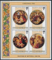 ** 1985 Karácsony Blokk,
Christmas Block
Mi 160 - Otros & Sin Clasificación