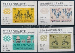 ** 1968 Mexikói Olimpia Blokk Sor  Mi 276-279 - Andere & Zonder Classificatie