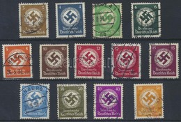 O 1934 Hivatalos Sor Mi 132-143 + 138b - Andere & Zonder Classificatie