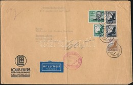 1937 Nagyalakú Légi Levél Argentínába - Other & Unclassified