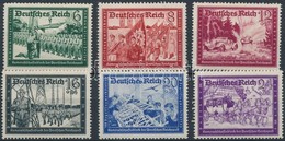 ** 1941 Posta Bajtársi Szövetség (II) Sor Mi 773-778 (Mi 773 Betapadás) - Sonstige & Ohne Zuordnung