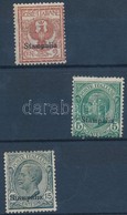 * 1912 Forgalmi 3 érték Stampalia Felülnyomással Mi 3-4, 6 XIII - Otros & Sin Clasificación