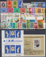 ** 1953-1979 48 Db Bélyeg, Közte Teljes Sorok, ívszéli értékek + 1 Db Kisív + 1 Db Blokk, 2 Db Stecklapon - Altri & Non Classificati