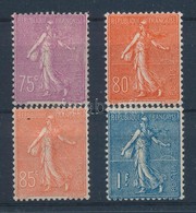 * 1924 Forgalmi Mi 165-168 - Other & Unclassified