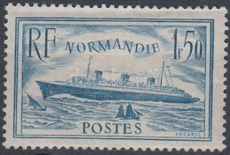 * 1936 Normandie Utasszállító Hajó Mi 316 - Andere & Zonder Classificatie