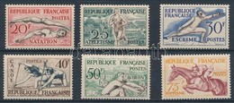 ** 1953 Forgalmi Sor: Sport Mi 978-983 - Sonstige & Ohne Zuordnung